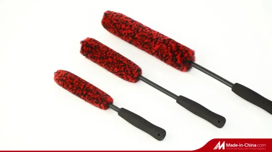 Brosse de nettoyage de roues et de jantes facile d'accès