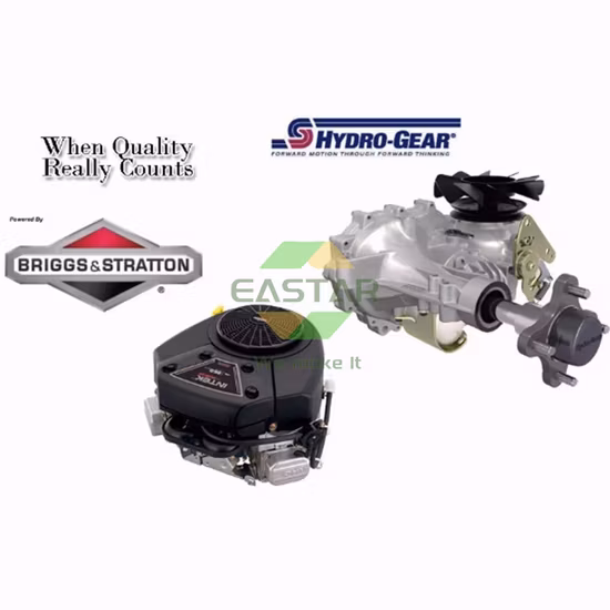 Moteur économique Briggs Stratton tondeuse à gazon autoportée à virage zéro 52 